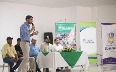 Gases del Caribe y el Ministerio de Minas y Energía conectarán a 5.578 nuevos usuarios al servicio de gas natural en Cesar y Magdalena